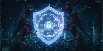 Digital shield protecting personal data from data brokers in 2026