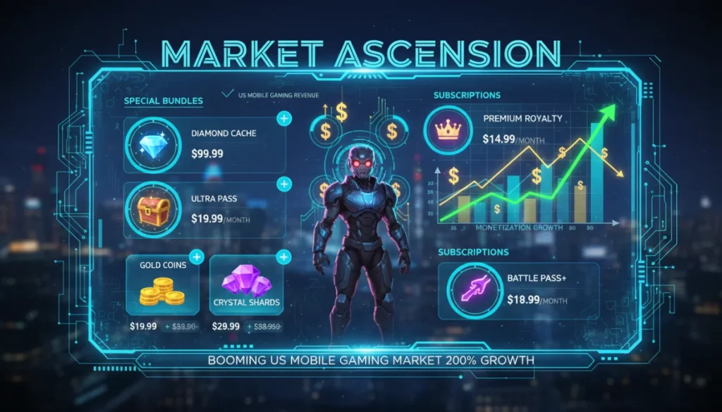 Mobile Gaming Monetization US: 12% Revenue Increase by 2026