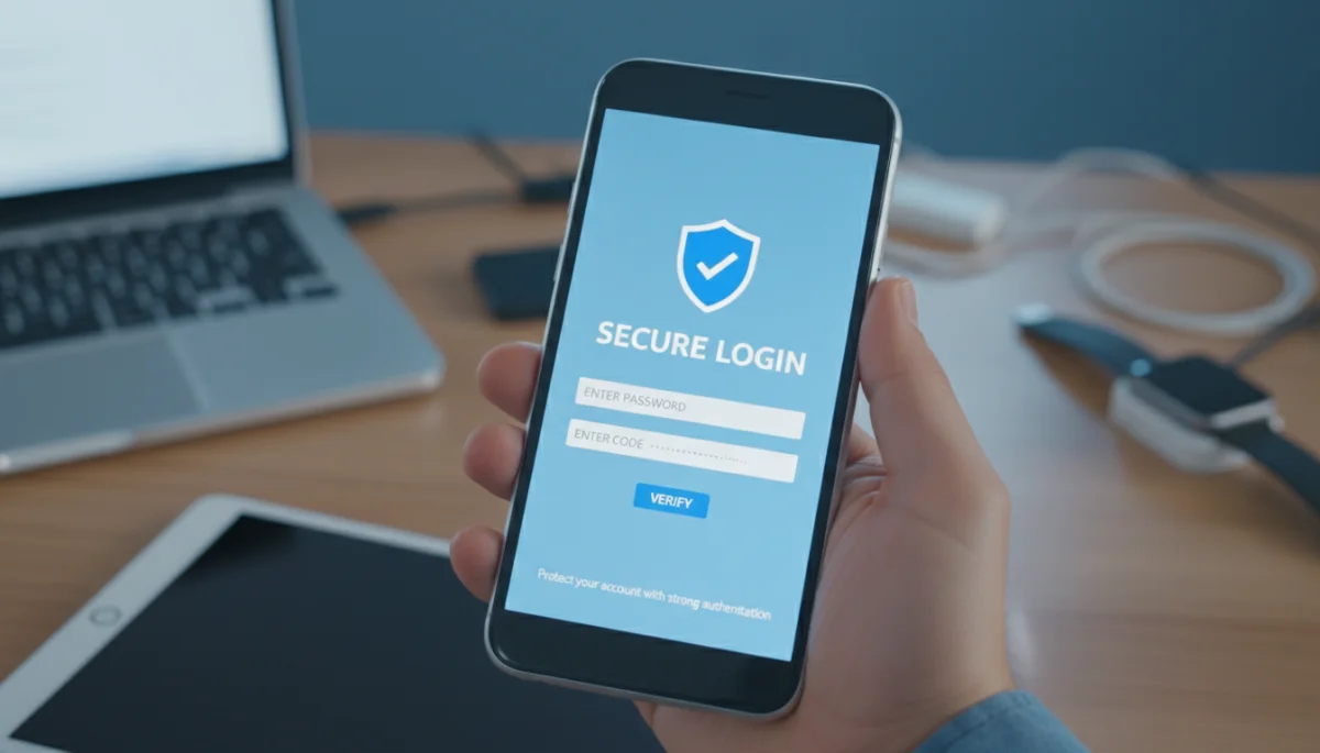 Multi-factor authentication on a smartphone for enhanced security
