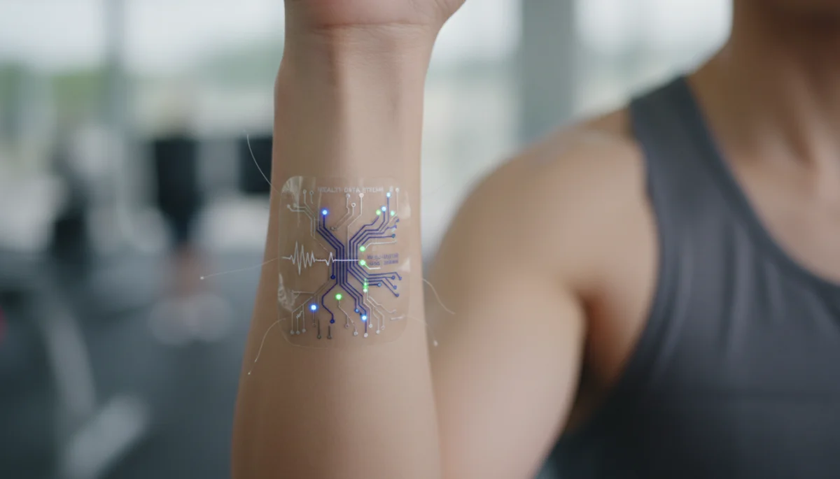 Advanced skin-integrated biosensor patch monitoring health metrics