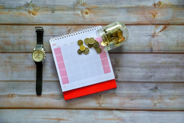 A calendar with important dates highlighted, symbolizing timely bill payments. Include visual cues like checkmarks and reminders.