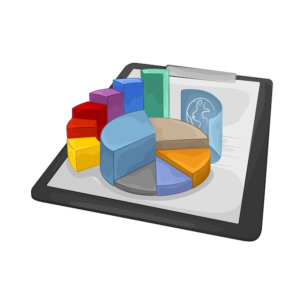 A pie chart illustrating different investment allocations in a 401(k) alongside a person using a tablet with financial planning software open, demonstrating investment diversification.