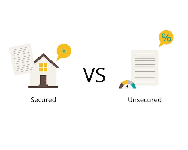A graphic illustrating the comparison between fixed-rate and variable-rate student loans. The graphic includes two lines representing the interest rates over time, with the fixed-rate line remaining constant and the variable-rate line fluctuating.