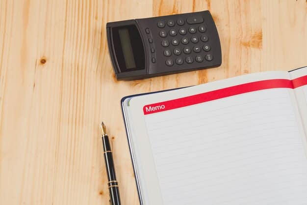 A close-up shot of a calculator and pen resting on a stack of financial documents, symbolizing the calculations and paperwork required to comply with the new IRS overtime rule.
