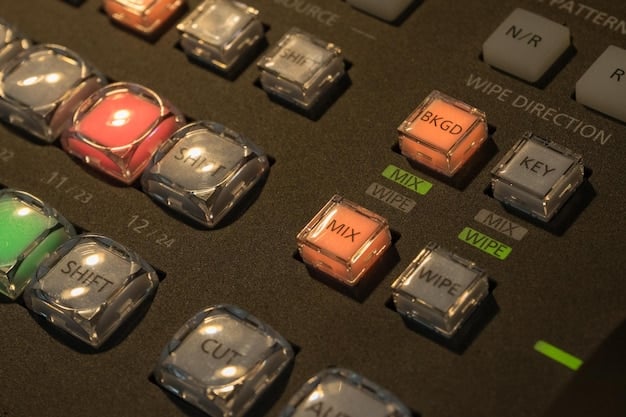 A detailed shot of various mechanical key switches (Cherry MX, Gateron, Kailh) mounted on a display board, showing the distinct color-coded stems and internal components.