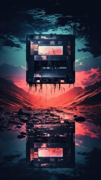 A split-screen image contrasting a highly polished pre-release trailer for a 2025 game on one side, and a screenshot of actual gameplay footage showing graphical glitches and uninspired level design on the other.