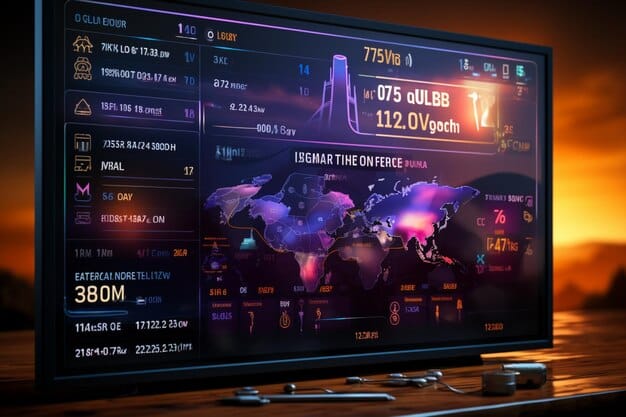 A close-up of a computer screen showing an esports betting platform interface. The interface features live odds, game statistics, and various betting options.