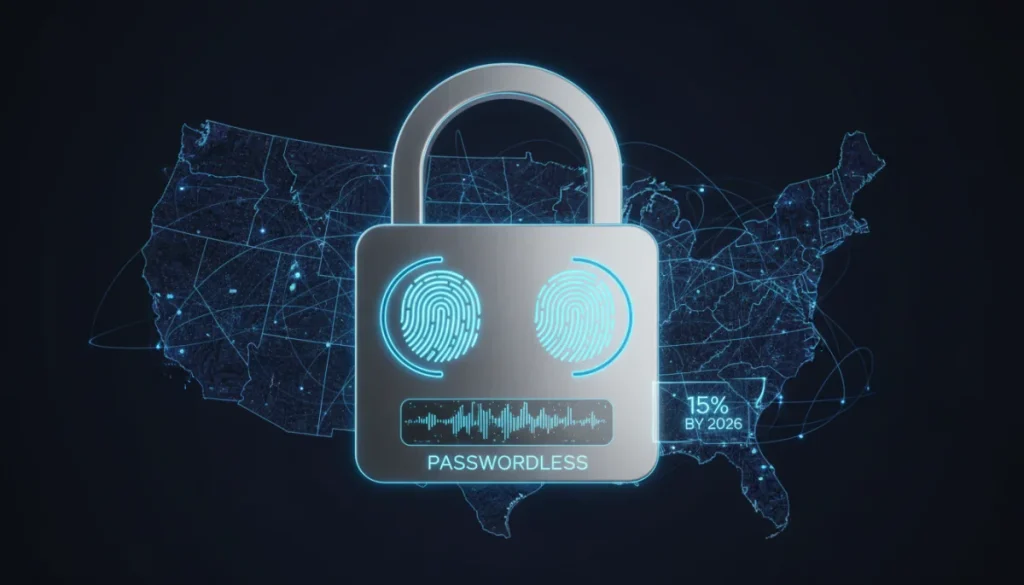 Passwordless Authentication: Reshaping US Digital Security by 2026